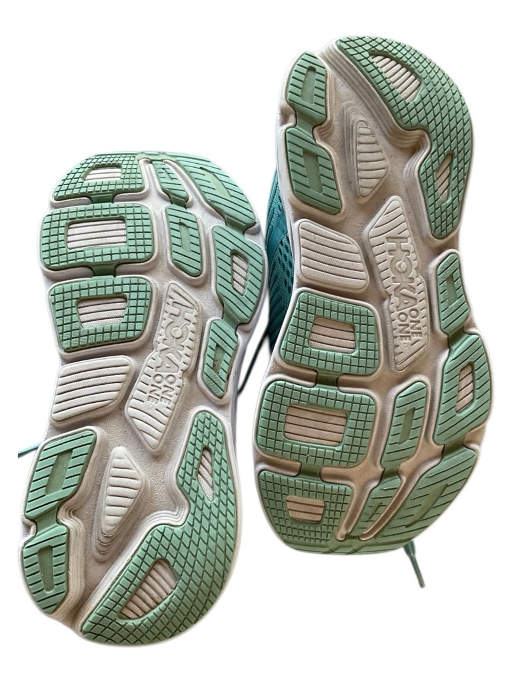 Hoka Bondi 7 Wide Running Shoes Teal Size 8.5D Women - Picture 4 of 7
